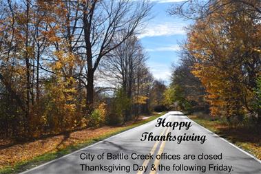 City offices closed Thanksgiving and Friday after